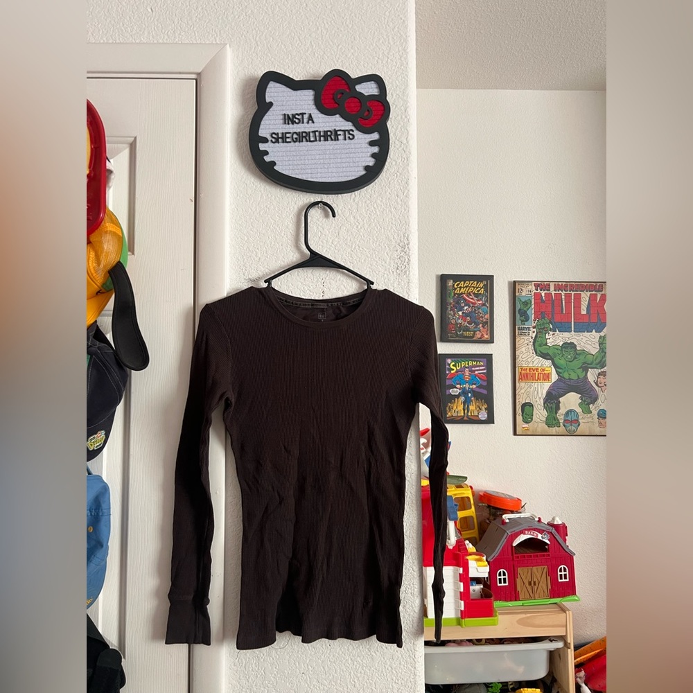 gap thermal fitted long sleeve